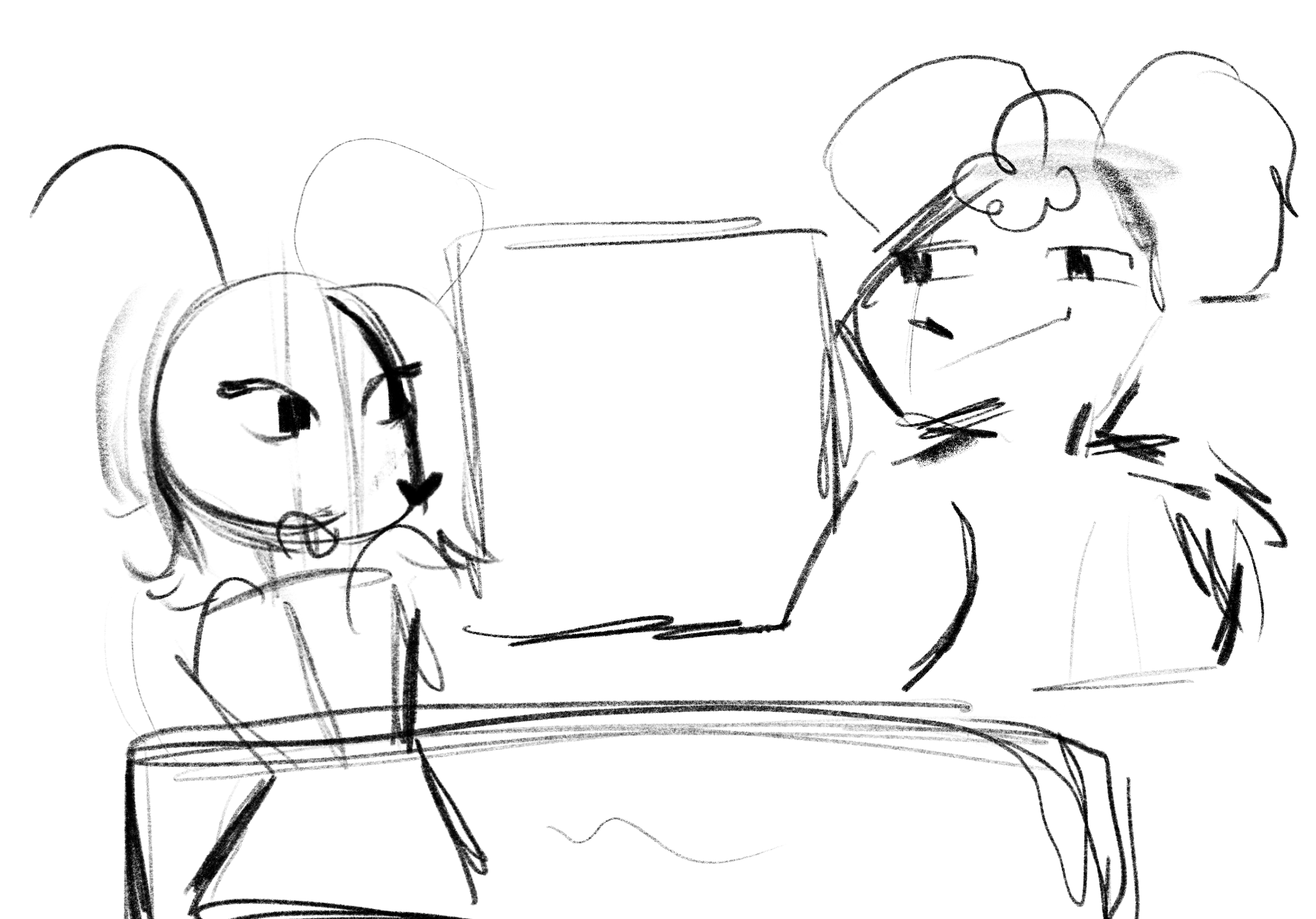 Concept sketch or mood board