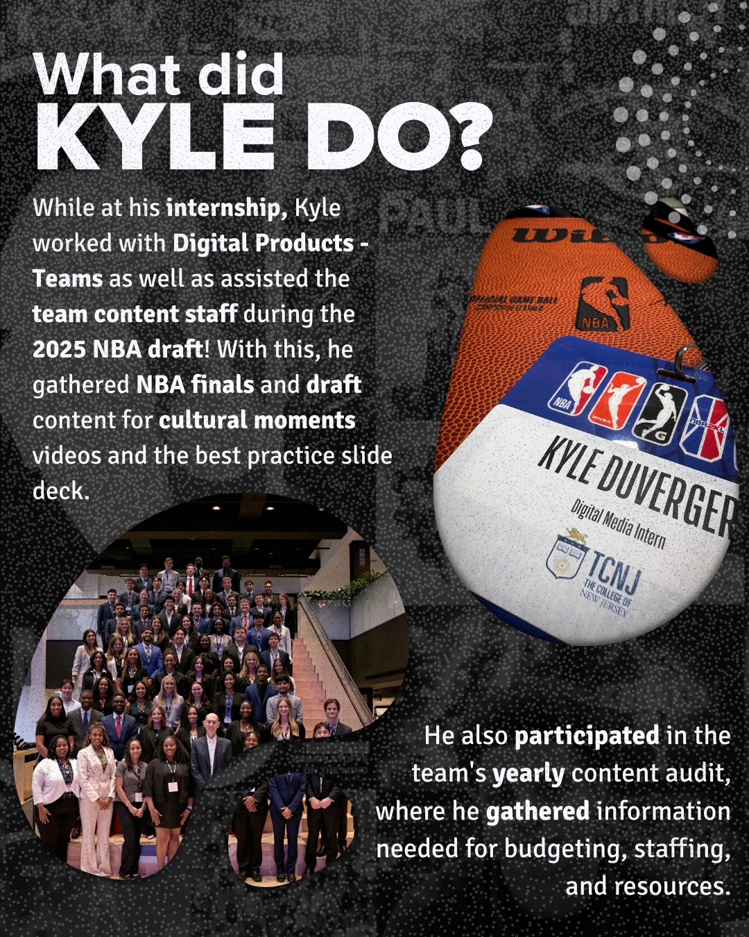 What did Kyle do?