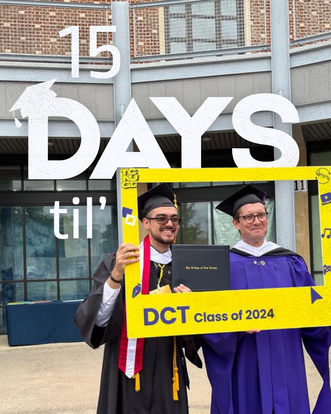 15 days til graduation post