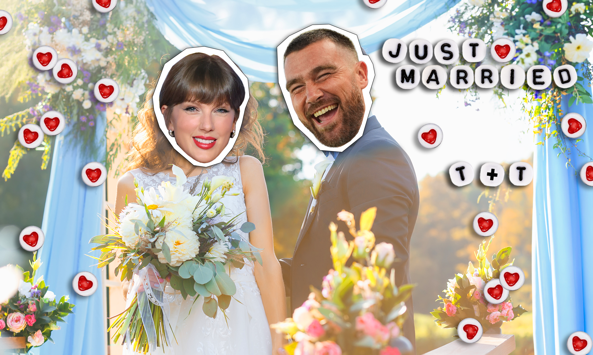 Chosen Travis and Taylor Swift Announcement Graphic